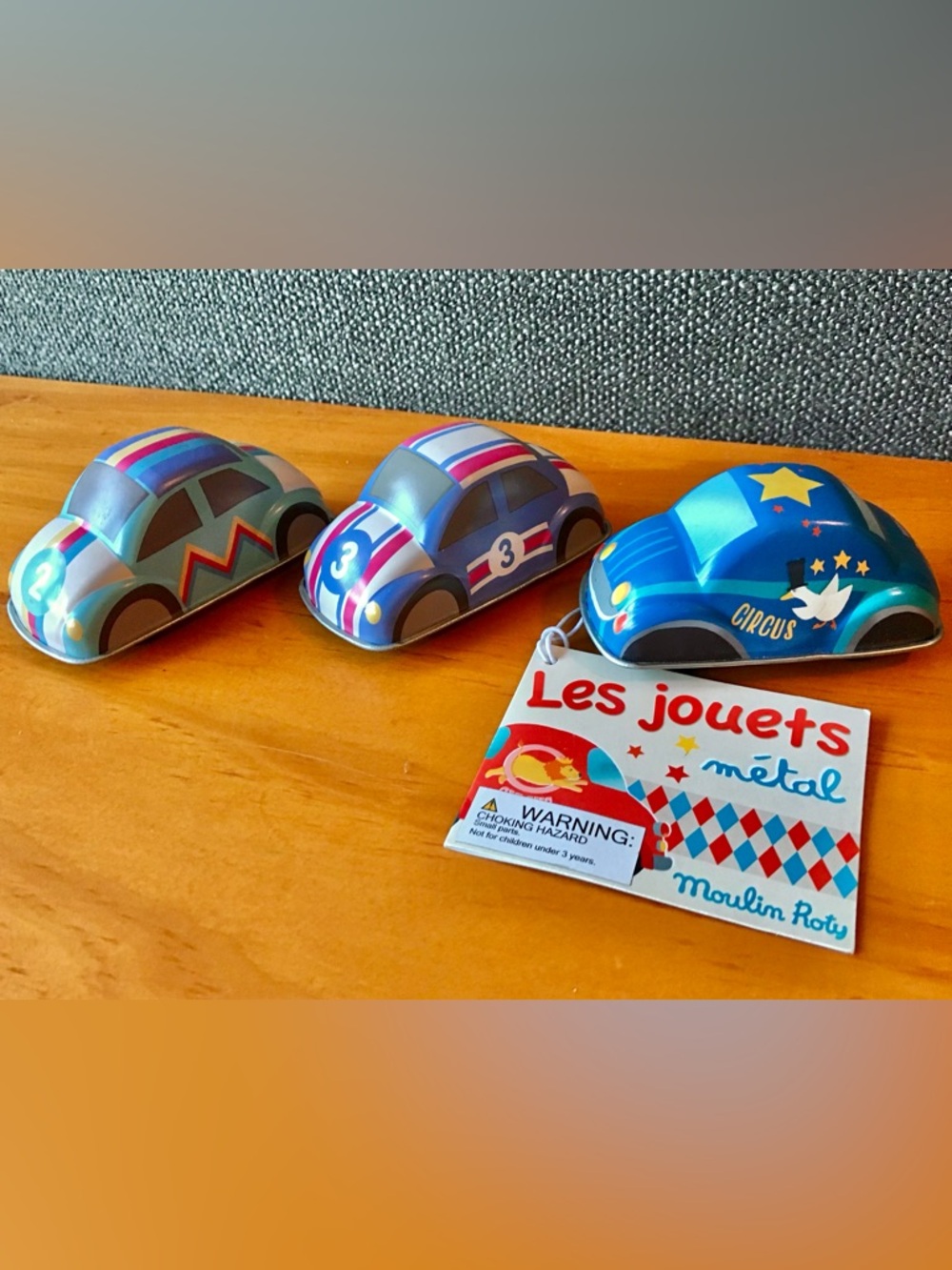 NEW Les Jouets Metal Motion Friction Cars Modern Style Tin Vehicles Barnes Noble